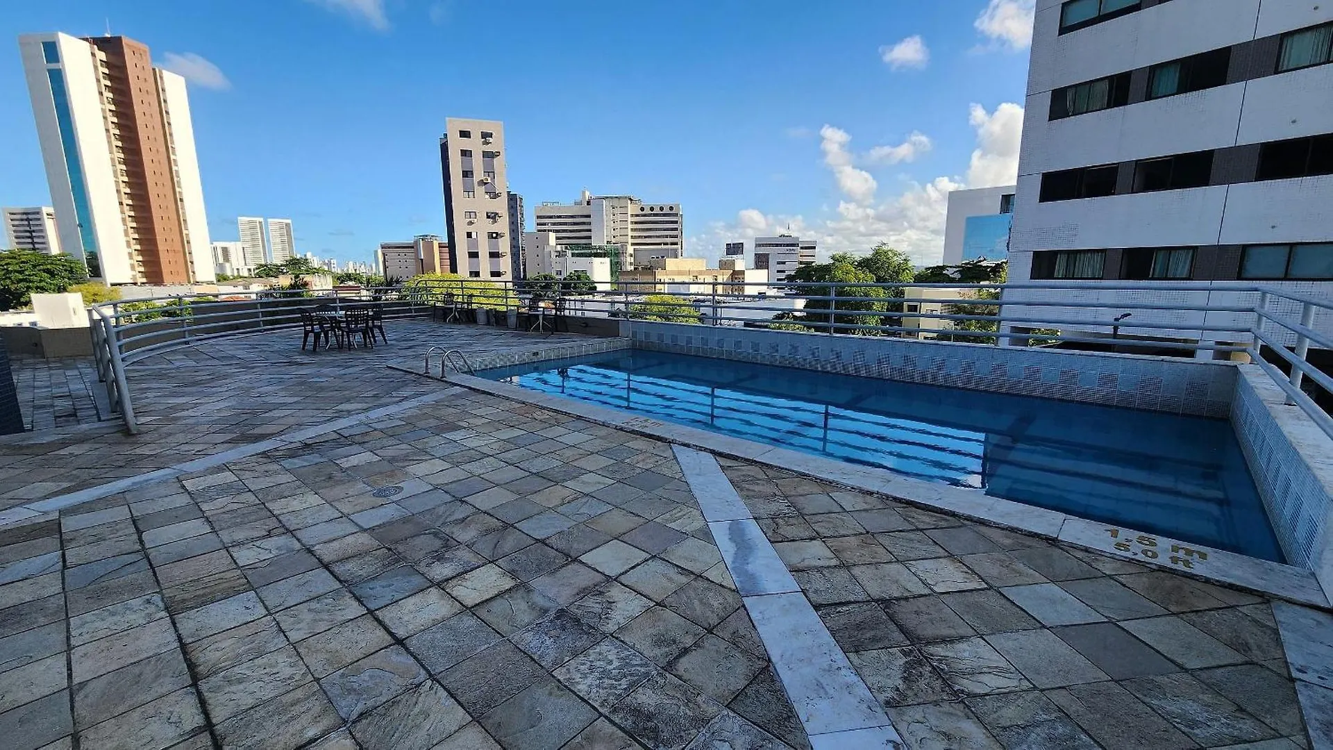 Flat No Condominio Metropolis - Ilha Do Leite Ресифи 0*,